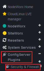 csf link highlighted