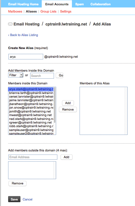 gif showing member being added