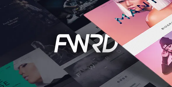 fwrd wp music theme
