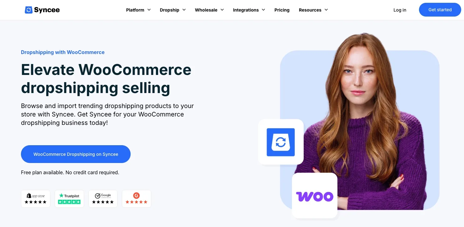 woocommerce dropshipping company syncee