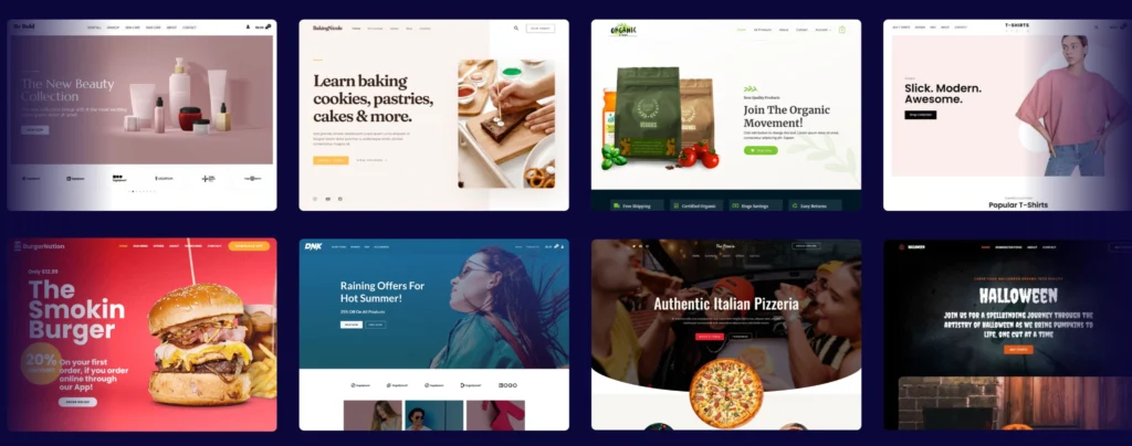minimalist theme astra examples