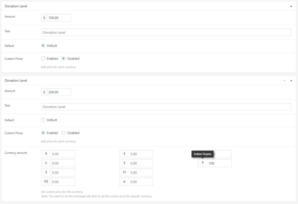 Customize the currency amounts per level to ensure you're amounts are always even numbers.